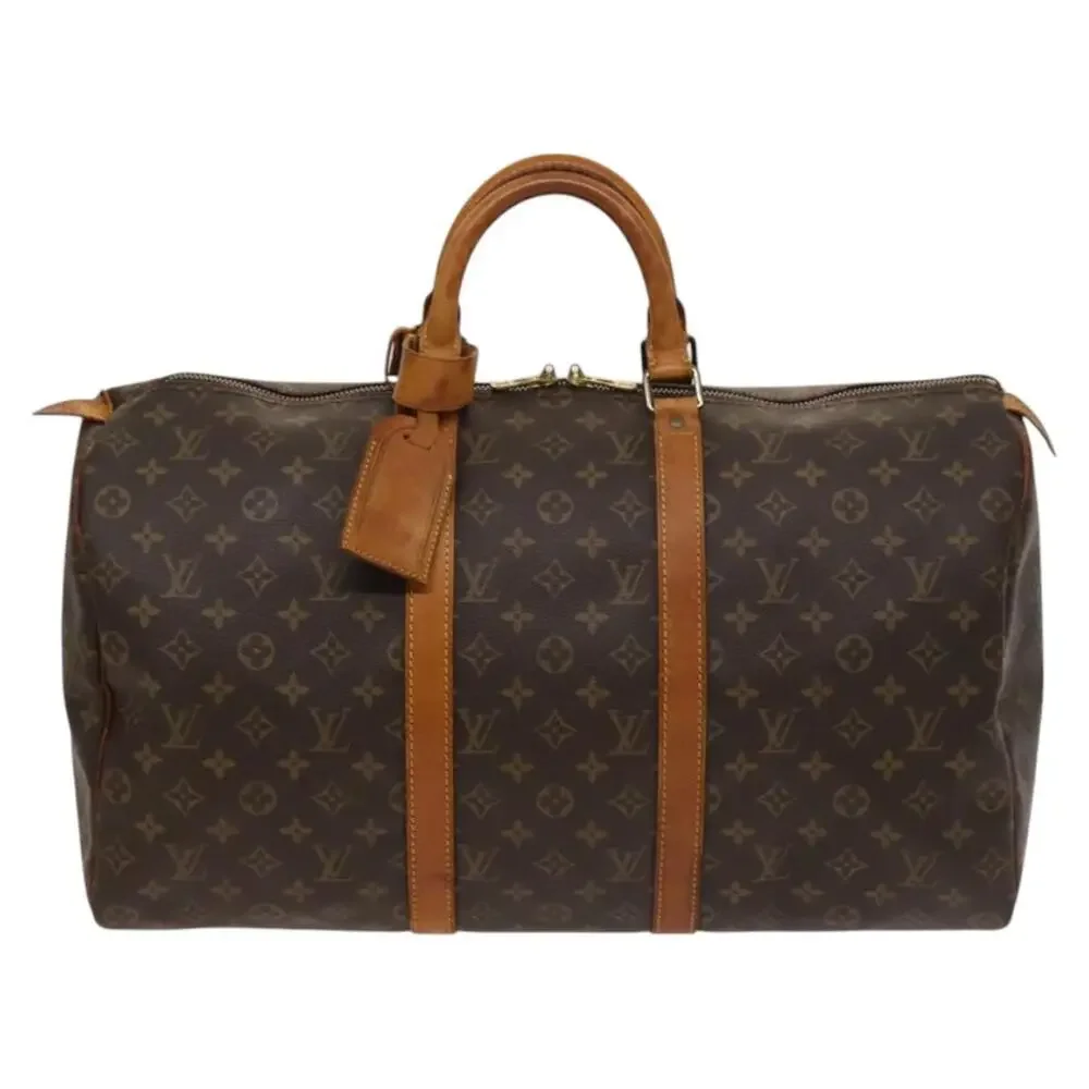 LOUIS VUITTON Monogram Keepall 50 Boston Bag M41426